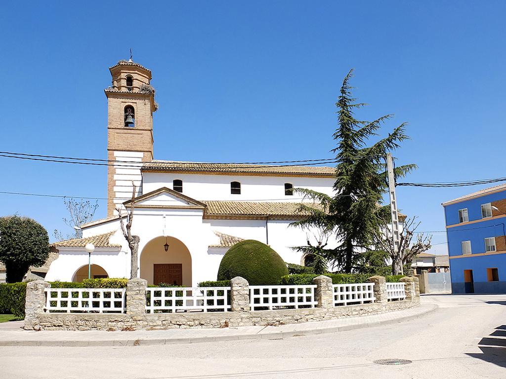 Casa Rural Marga Pension Tardienta Buitenkant foto